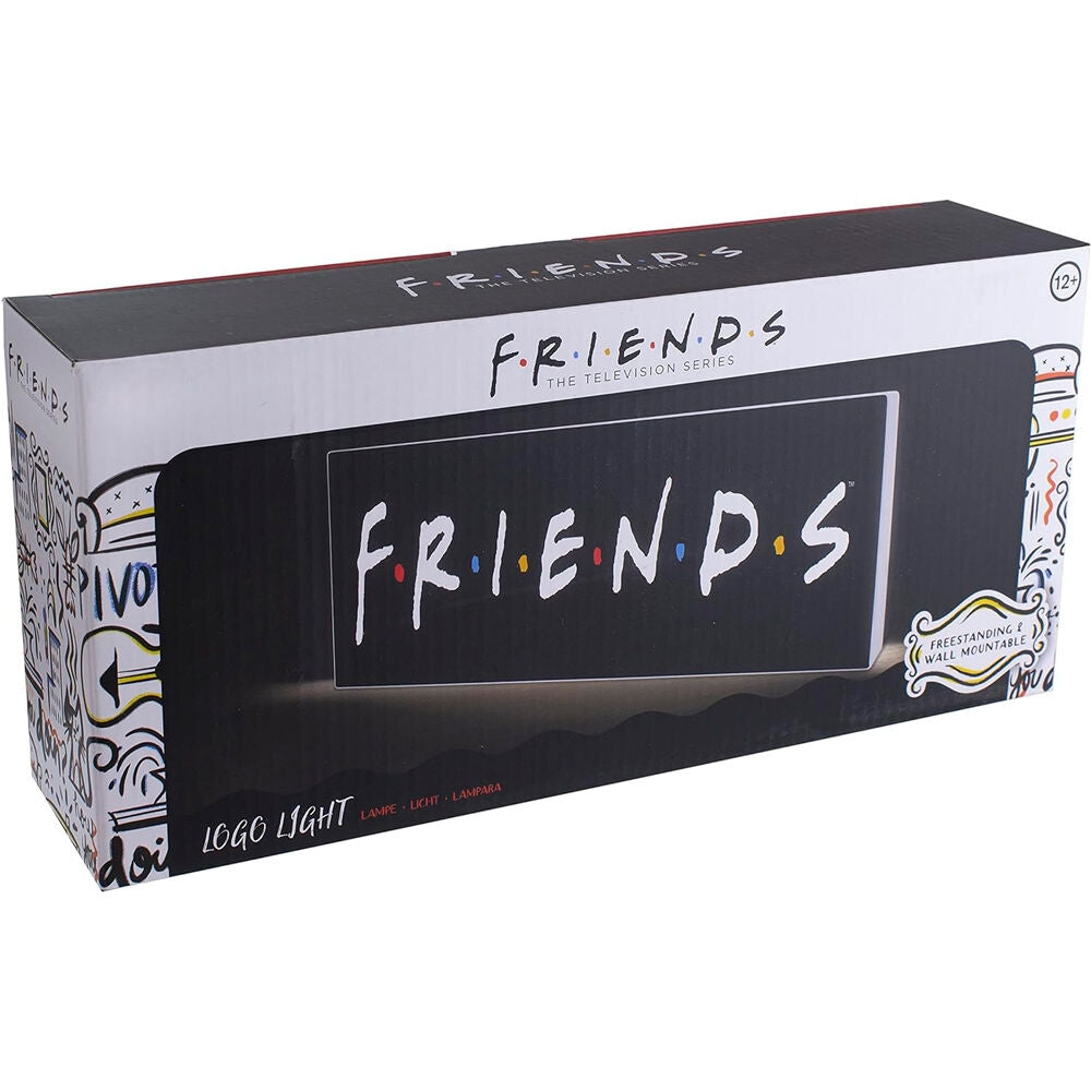 Friends Logo Bordslampa – LED, modern design, 16 tum