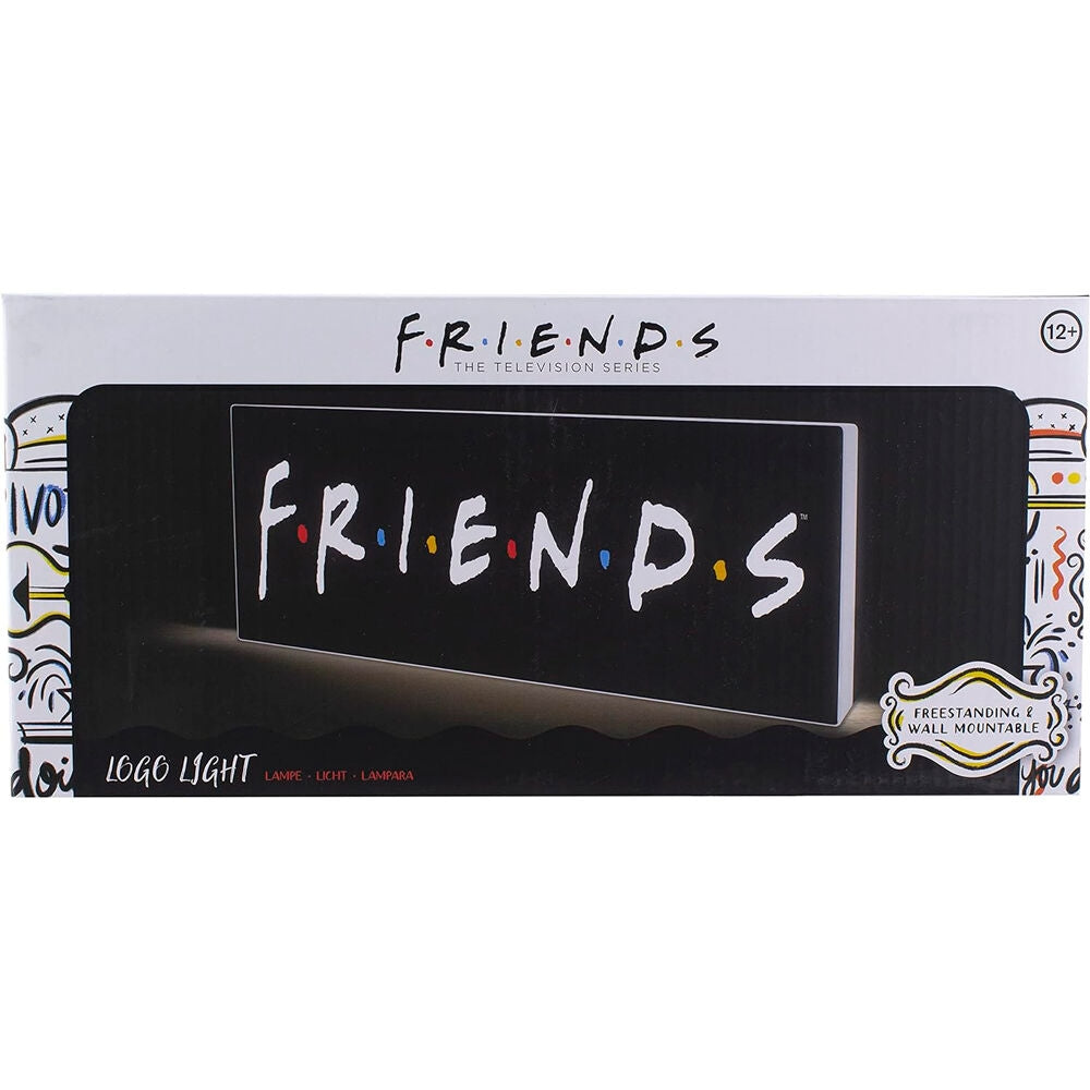 Friends Logo Bordslampa – LED, modern design, 16 tum