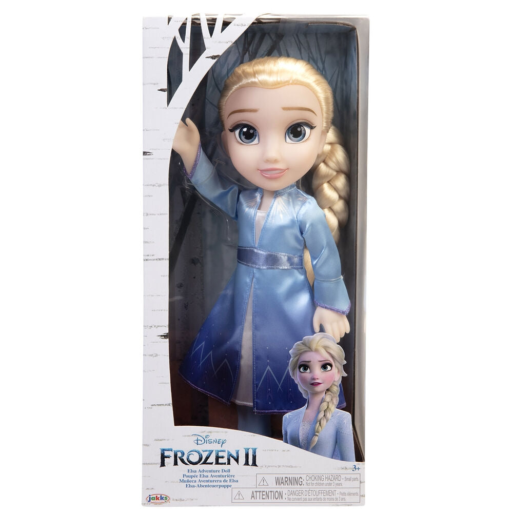 Fryst 2 Elsa Doll, 38 cm lång, samlarfigur