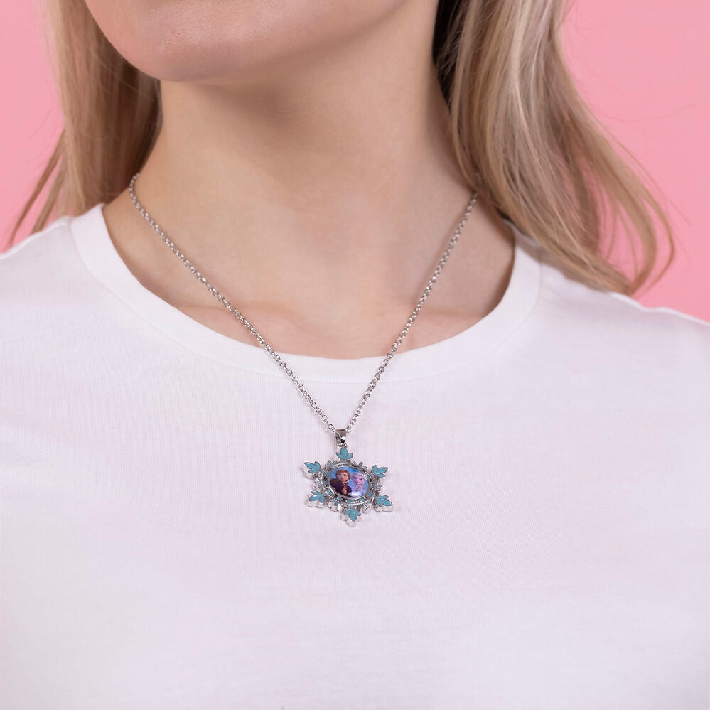 Frysta Elsa och Anna Halsband för barn, Smyckespresent