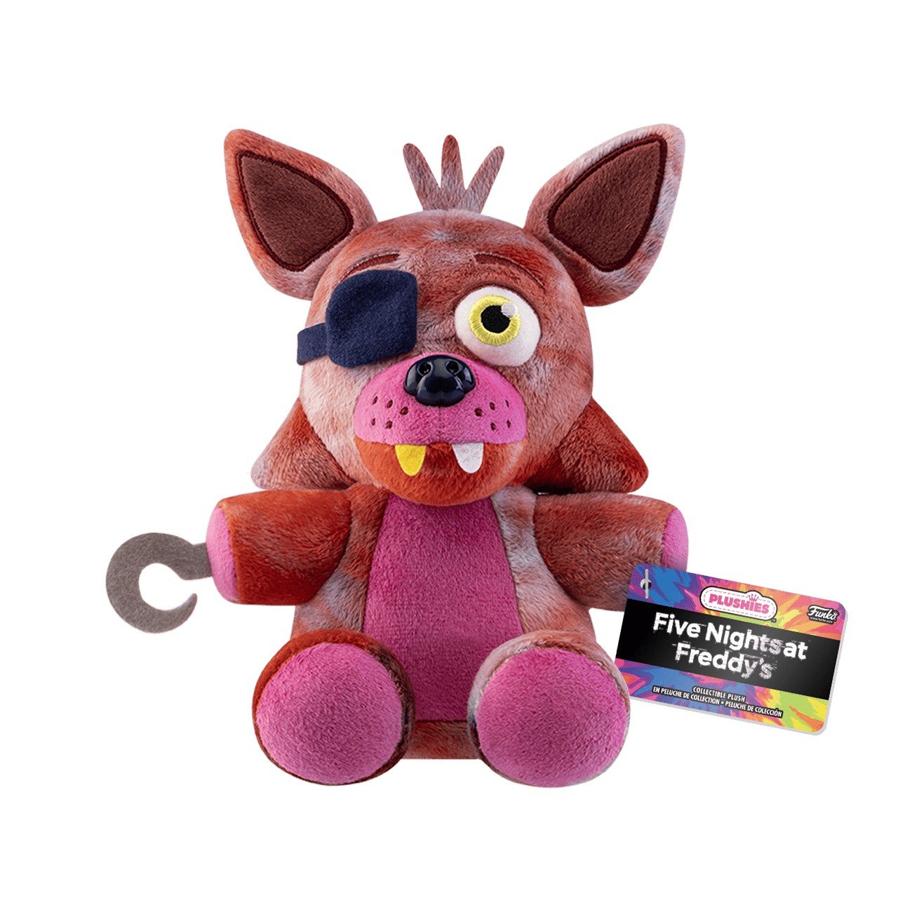 Funko Plys: Five Nights At Freddy's: Tiedye - Foxy, 18 Cm