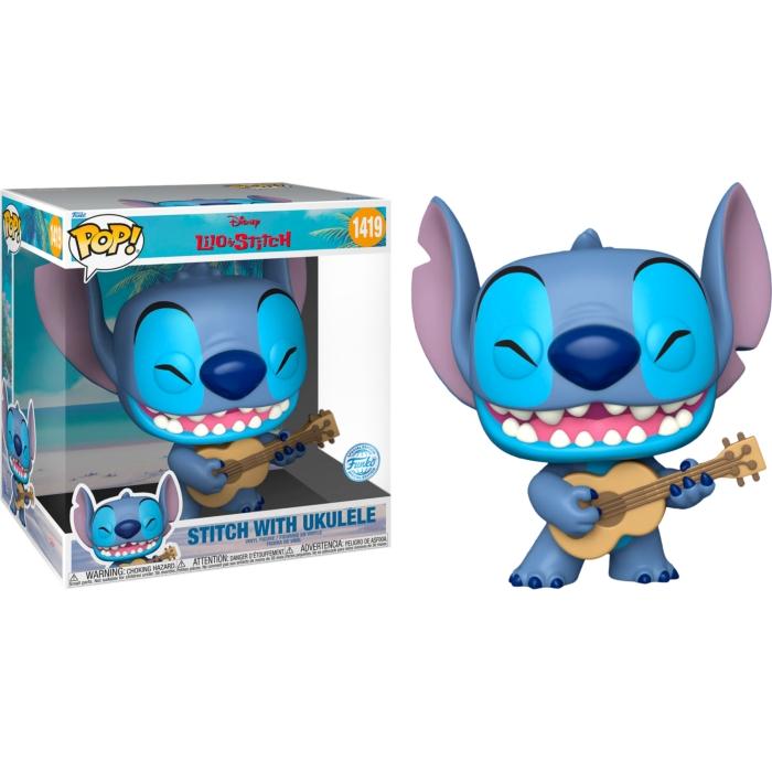 Funko Pop! Jumbo vinylfigur: Disney - Stitch