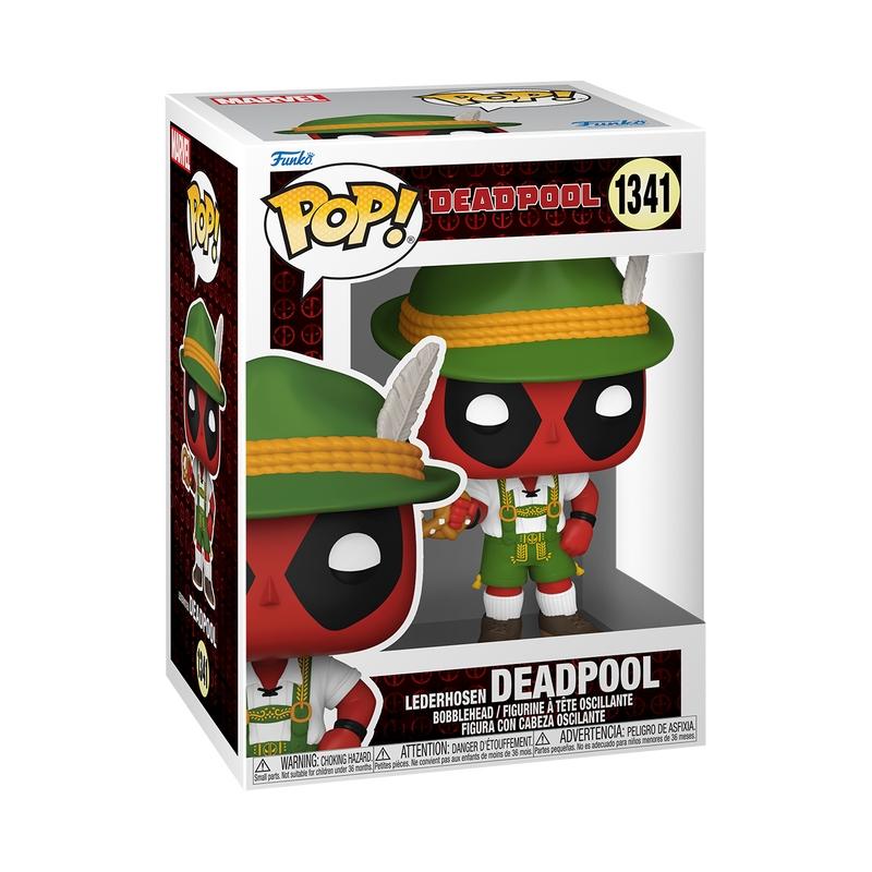 Funko Pop! Vinylfigur: Deadpool (Lederhosen)