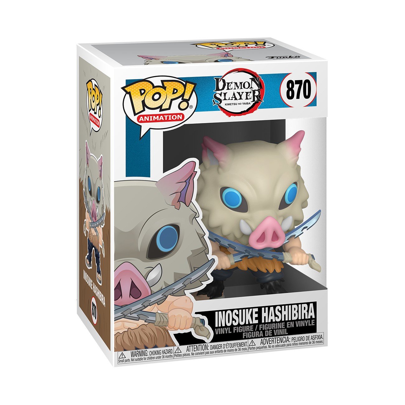 Funko Pop! Vinylfigur: Demon Slayer - Inosuke Hashibira