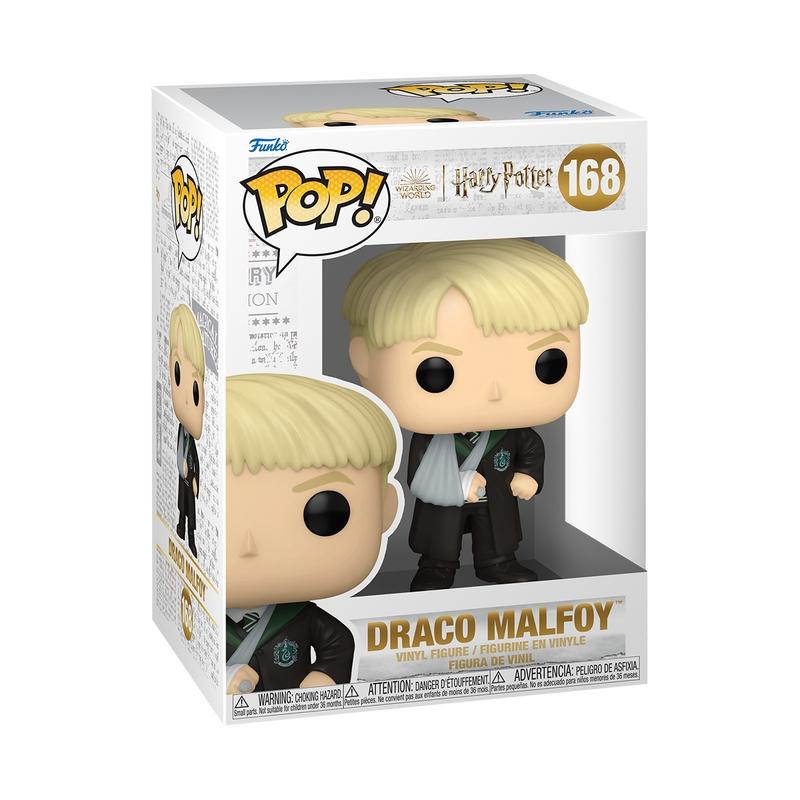 Funko Pop! Vinylfigur: Filmer: Harry Potter And The Prisoner Of Azkaban - Draco Malfoy W/Broken Arm