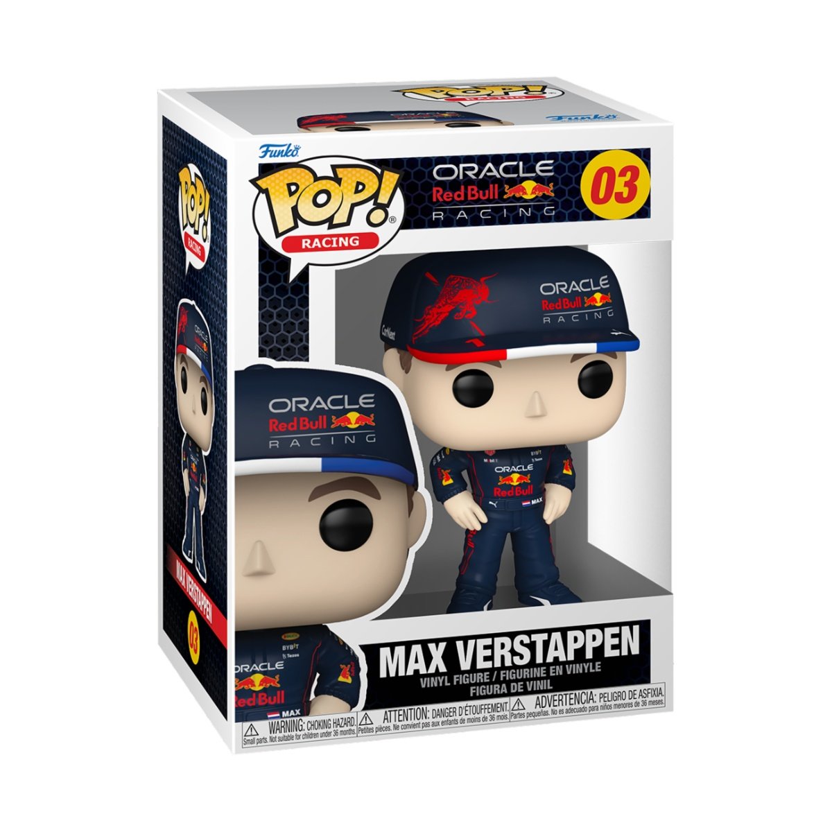 Funko pop! Vinylfigur: Formel 1 - Max Verstappen