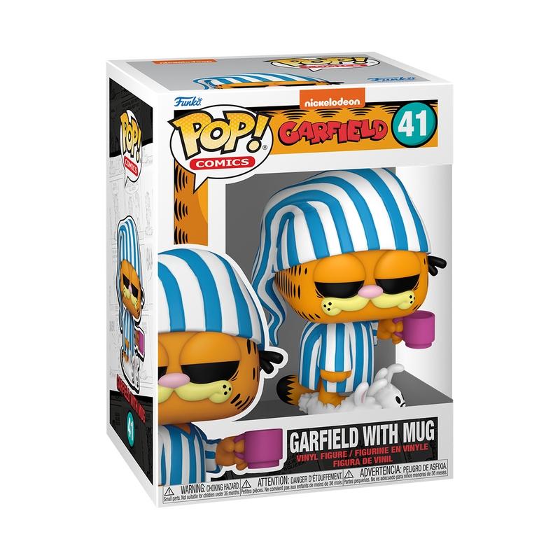 Funko Pop! Vinylfigur: Garfield W/Mugg