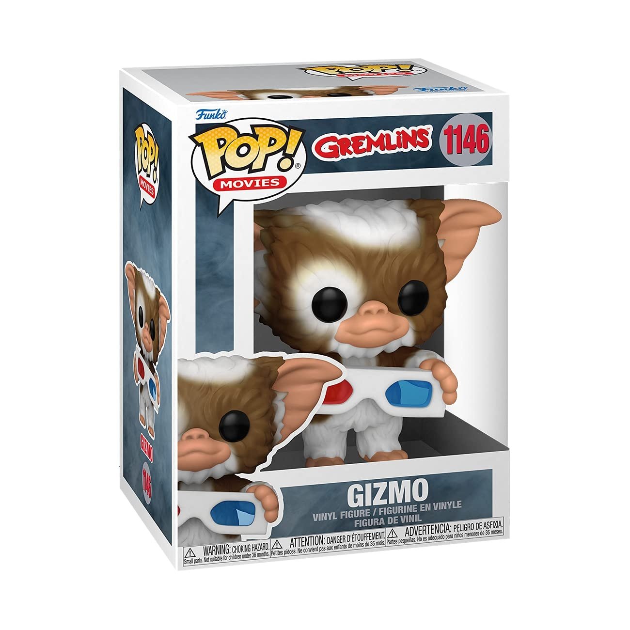 Funko Pop! Vinylfigur: Gremlins - Gizmo W/3D-glasögon