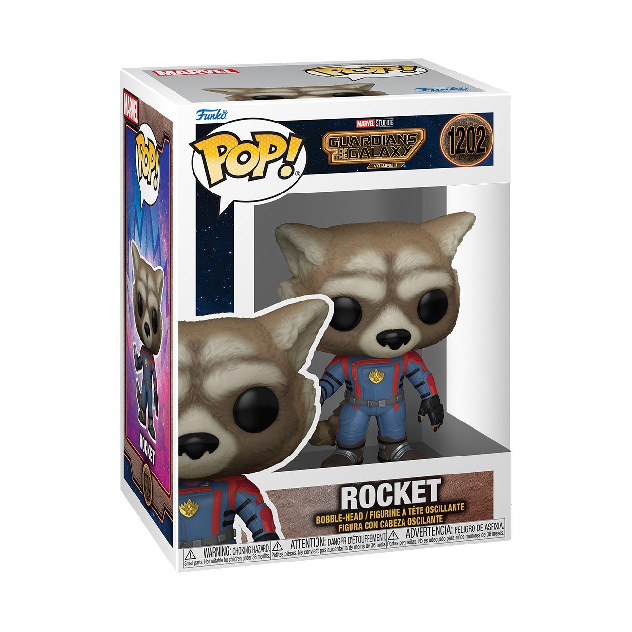 Funko Pop! Vinylfigur: Guardians Of The Galaxy 3 - Rocket