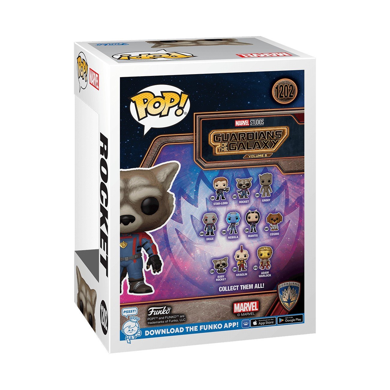 Funko pop! Vinylfigur: Guardians Of The Galaxy 3 - Rocket