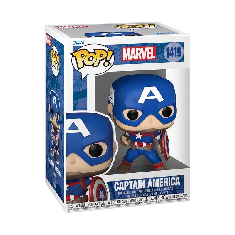 Funko Pop! Vinylfigur: Marvel - Captain America