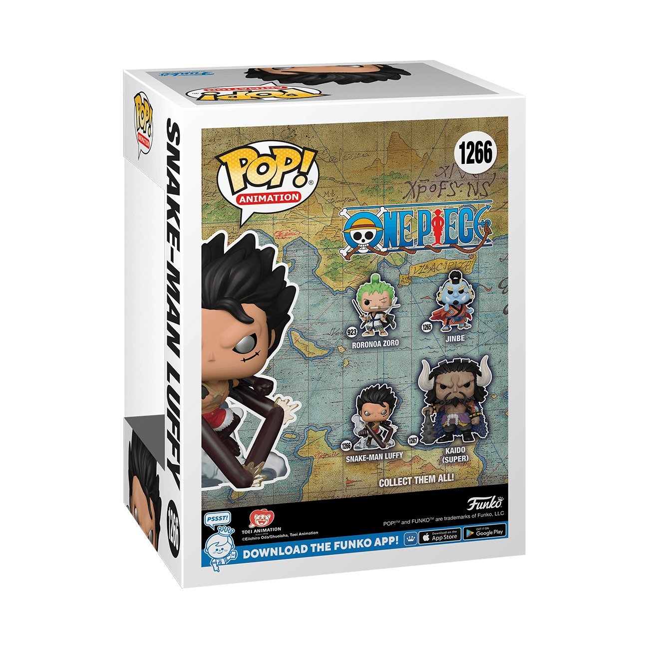 Funko pop! Vinylfigur: One Piece - Snake-Man Luffy