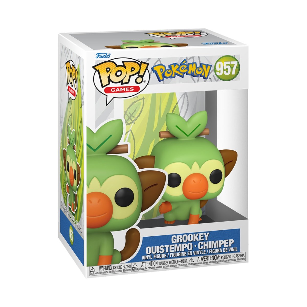 Funko pop! Vinylfigur: Pokemon - Grookey