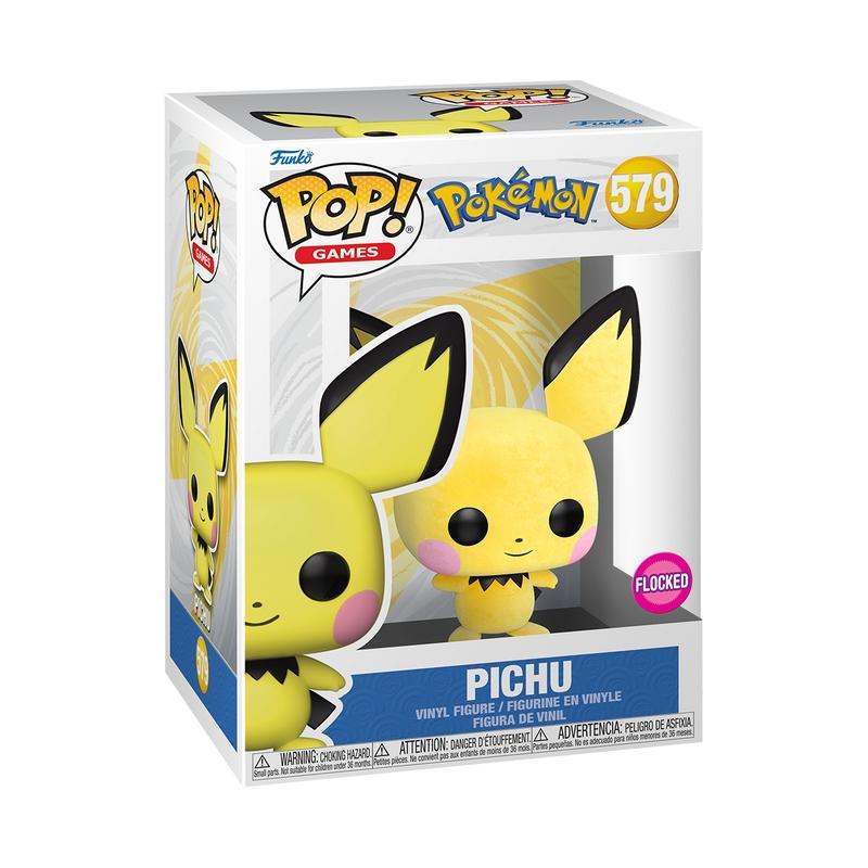 Funko Pop! Vinylfigur: Pokemon - Pichu (Flockad)