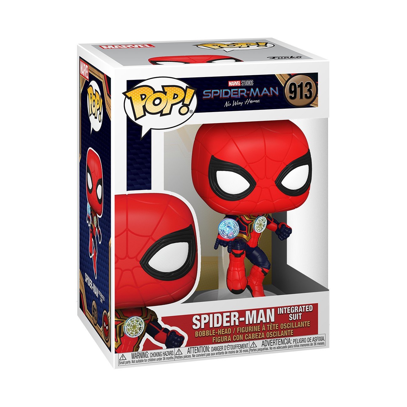 Funko Pop! Vinylfigur Spider-Man: No Way Home - Spider-Man (integrerad kostym)