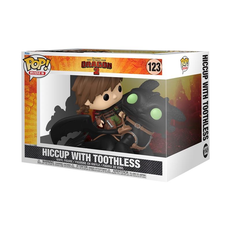 Funko Rides Deluxe: How To Train Your Dragon - Hicka & Tandlös