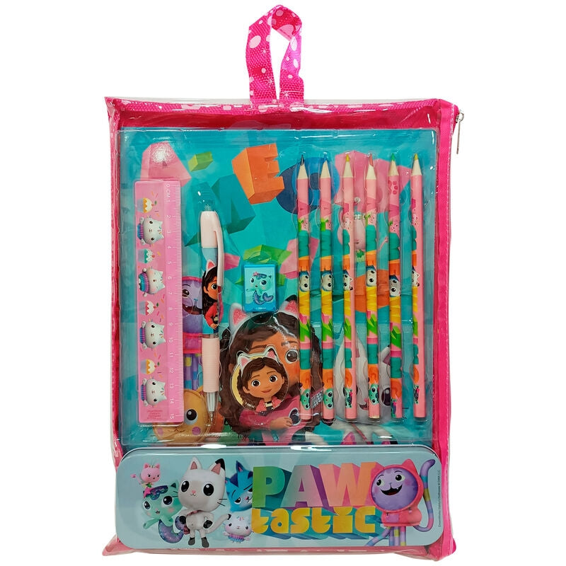 Gabby's Dollhouse brevpappersset med klistermärken och anteckningsböcker