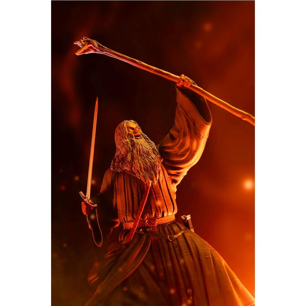 Gandalf En Moria 18cm Figur - Samlarobjekt Fantasy Decor