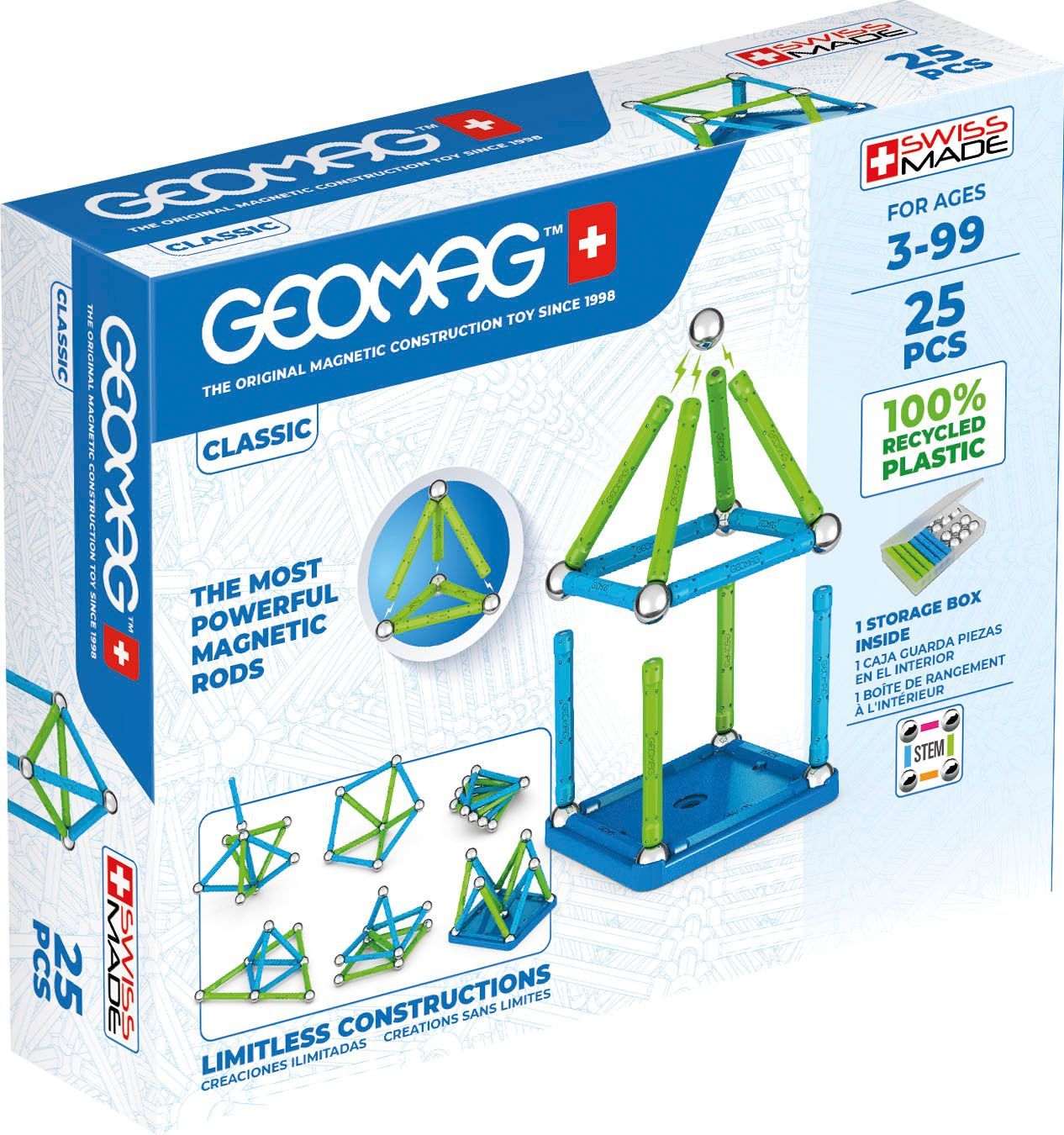 Geomag Classic 25 Delar