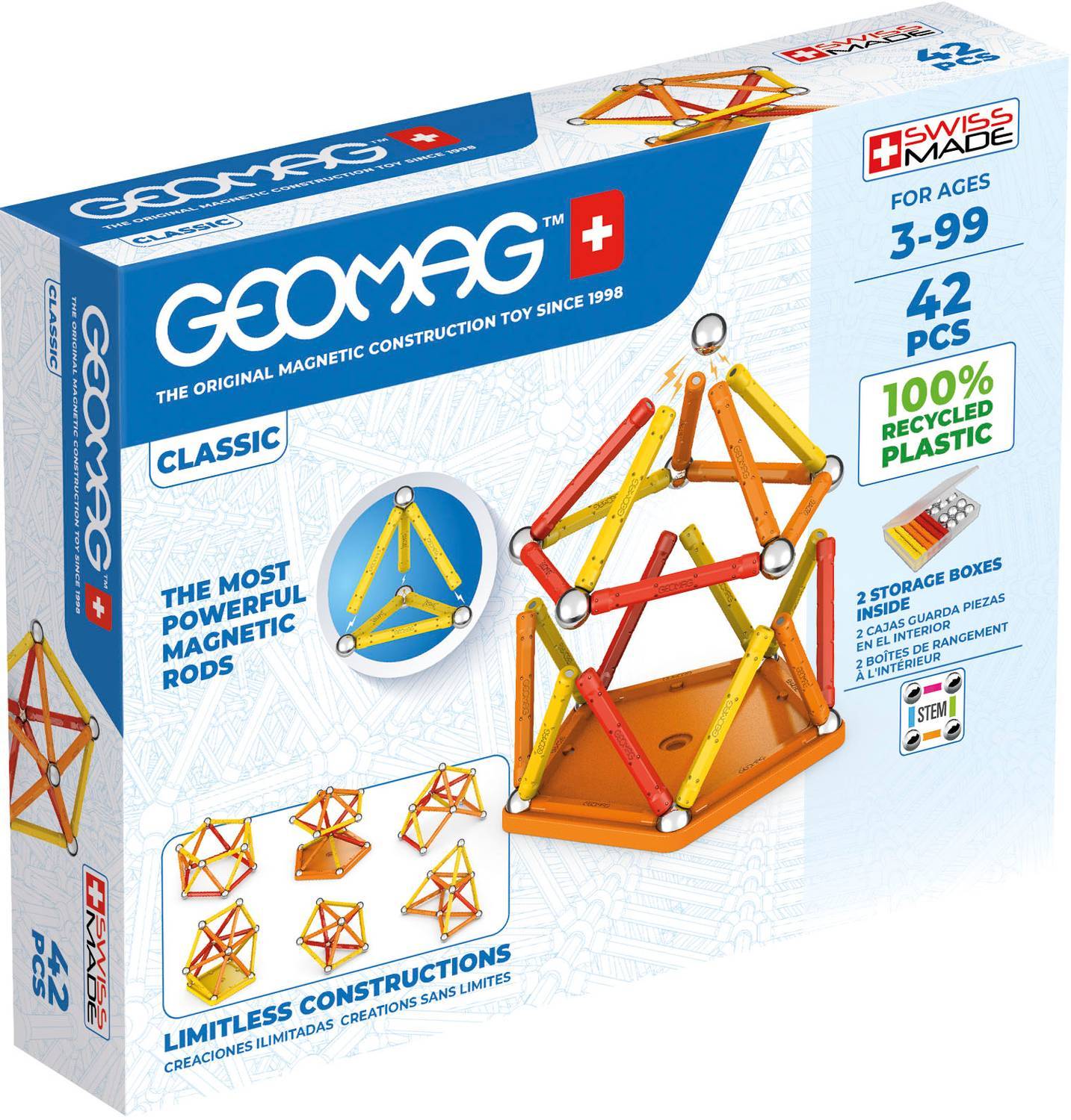 Geomag Classic 42 Delar