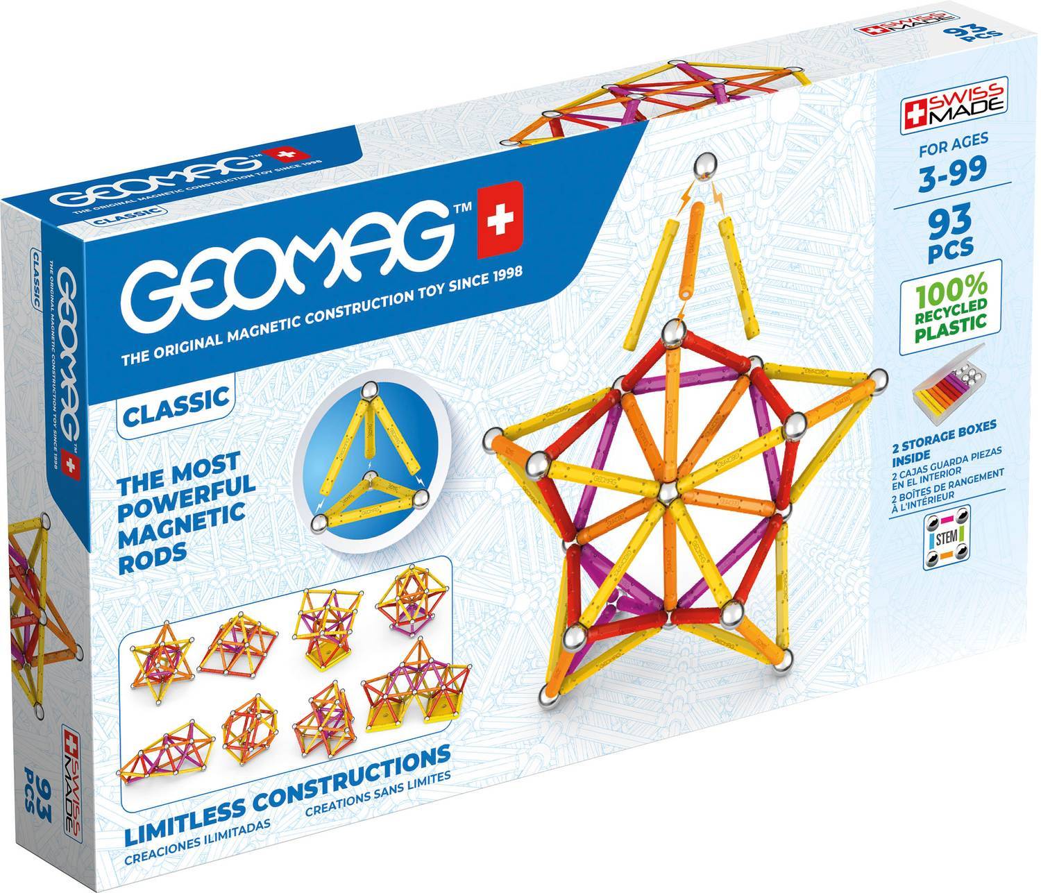 Geomag Classic 93 Delar