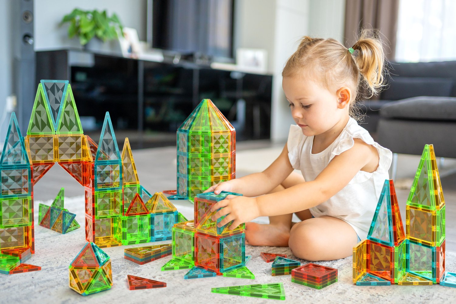 Geomag Gems Magnetbrickor 16 Delar