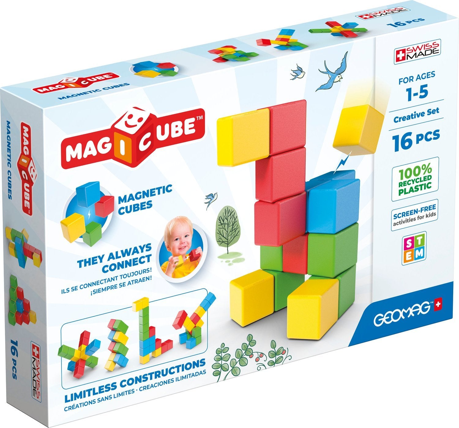 Geomag Magicube Creative Set 16 Delar