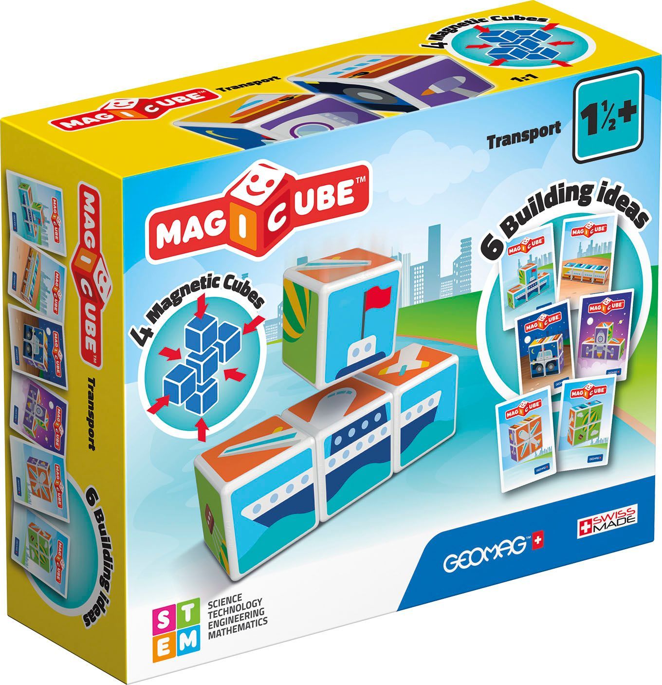 Geomag Magicube Fordon 7 Delar