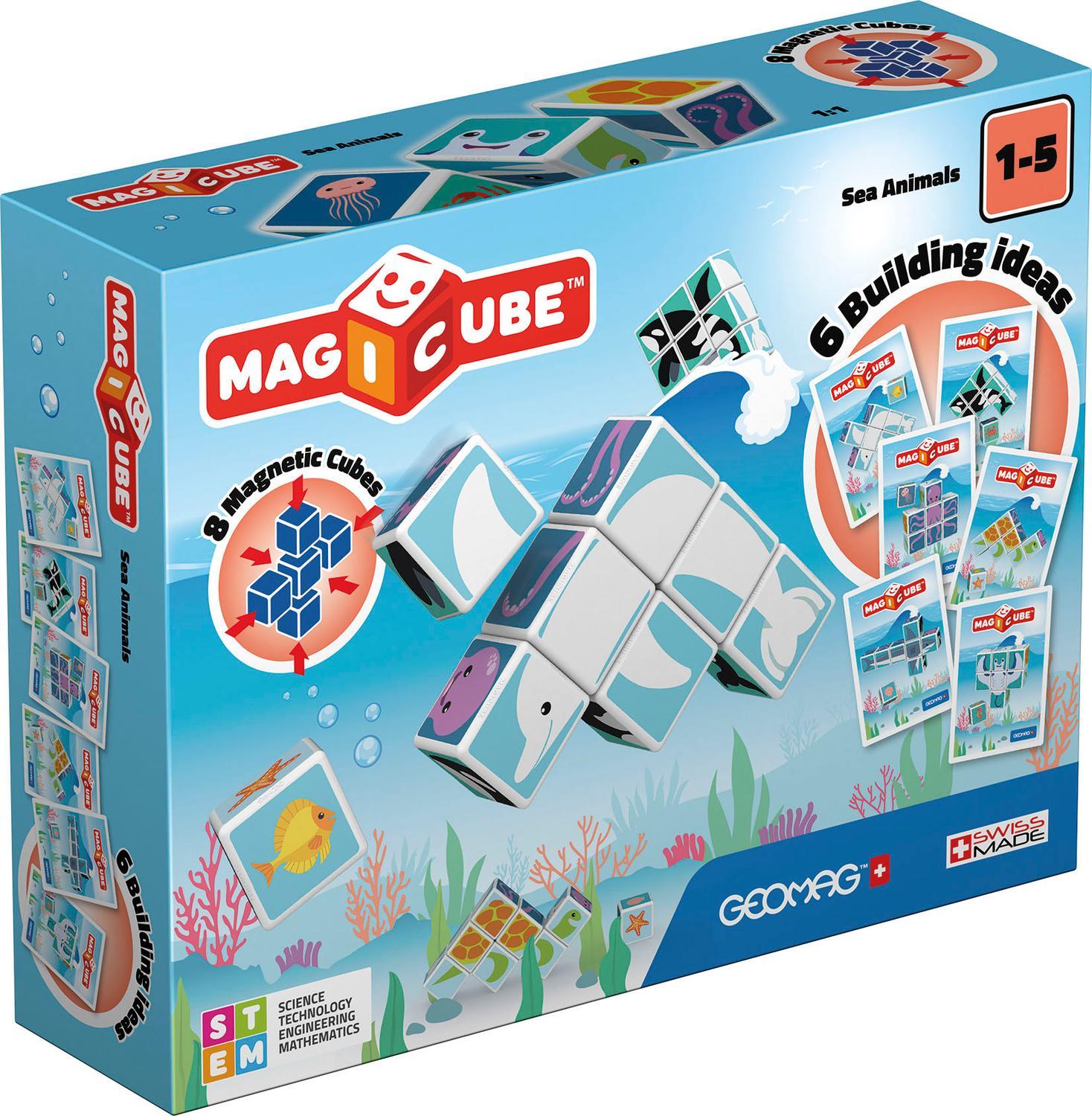 Geomag Magicube Havsdjur 11 Delar