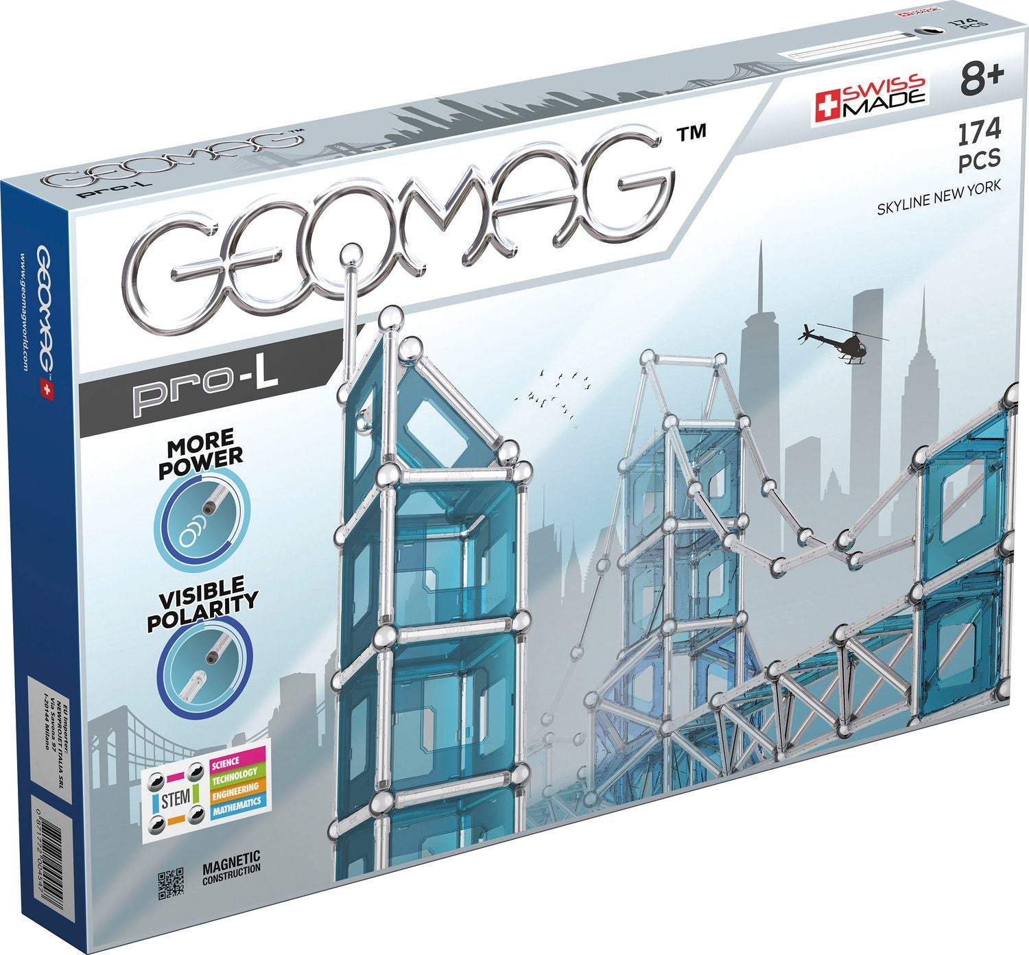 Geomag Pro-L New York 174 Delar