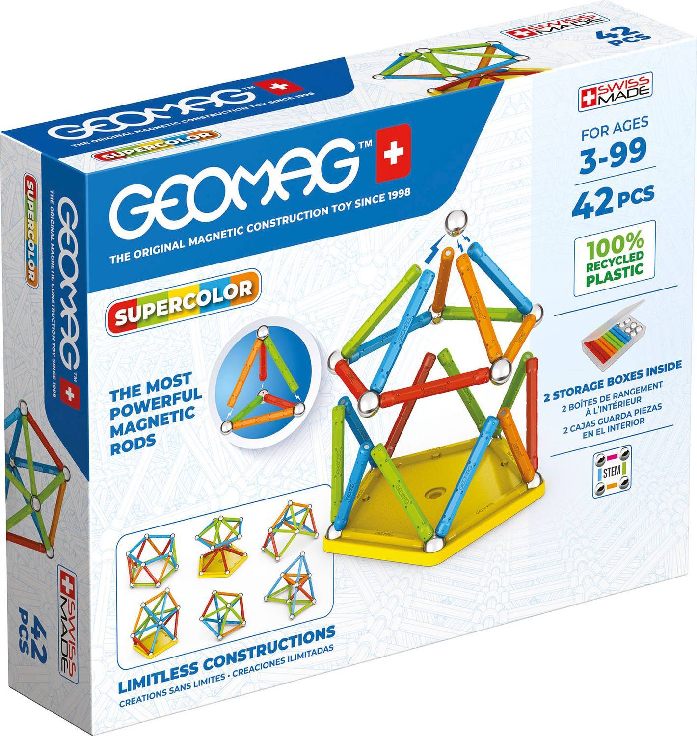 Geomag Supercolor 42 dele