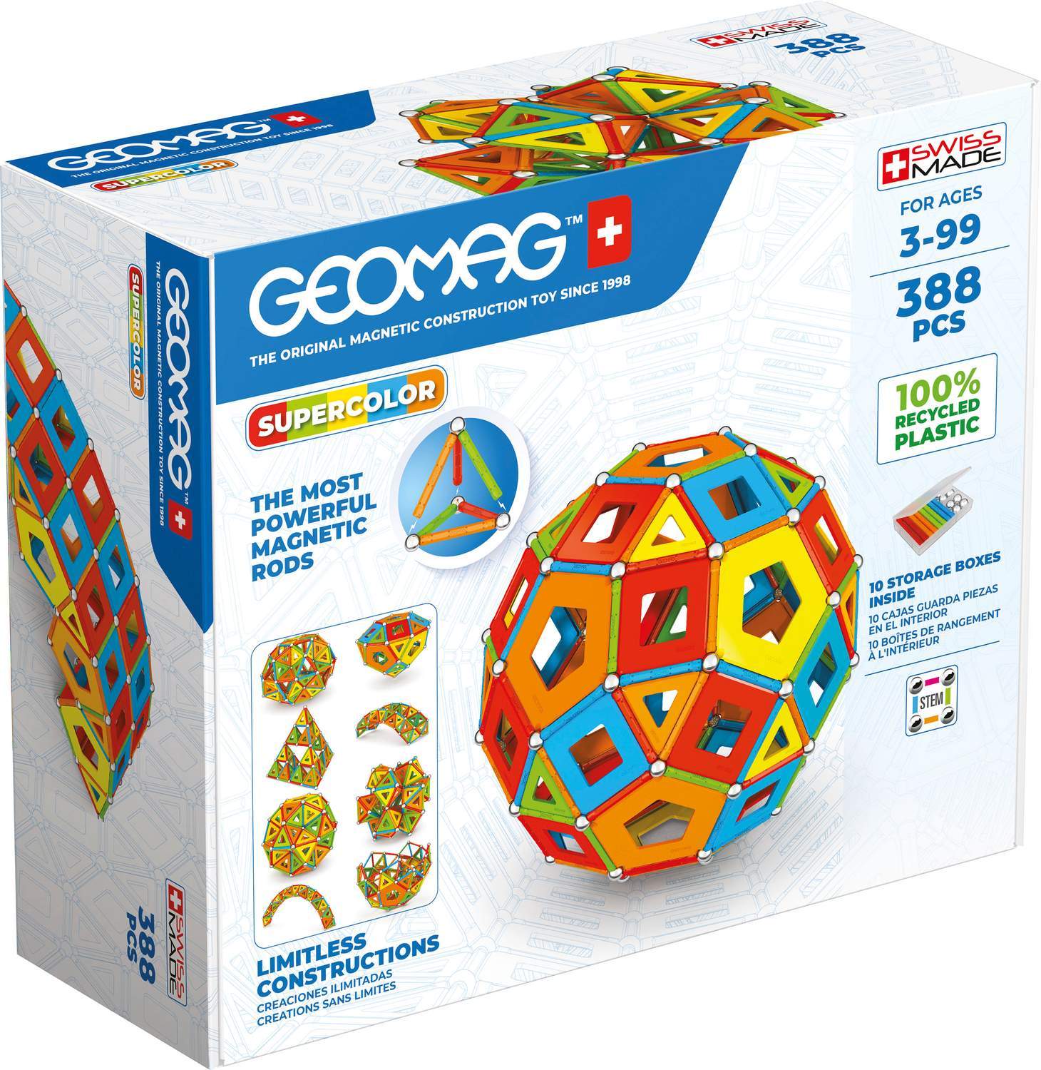 Geomag Supercolor Panels Master 388 dele