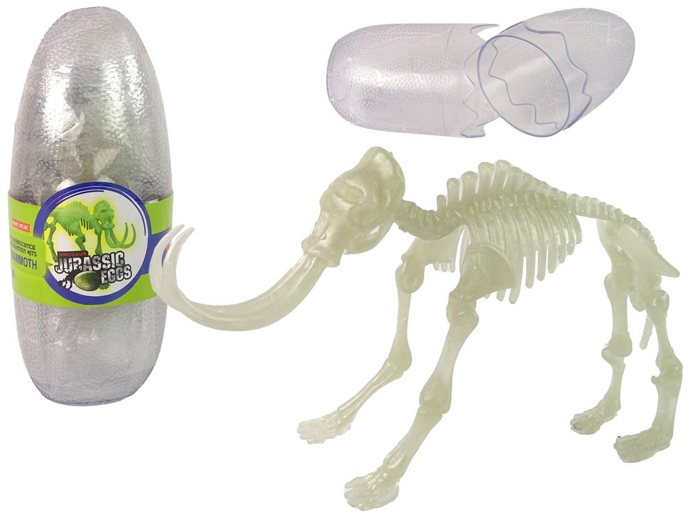 Glow-in-the-Dark 3D Dinosaur Skeleton Egg Kit för barn