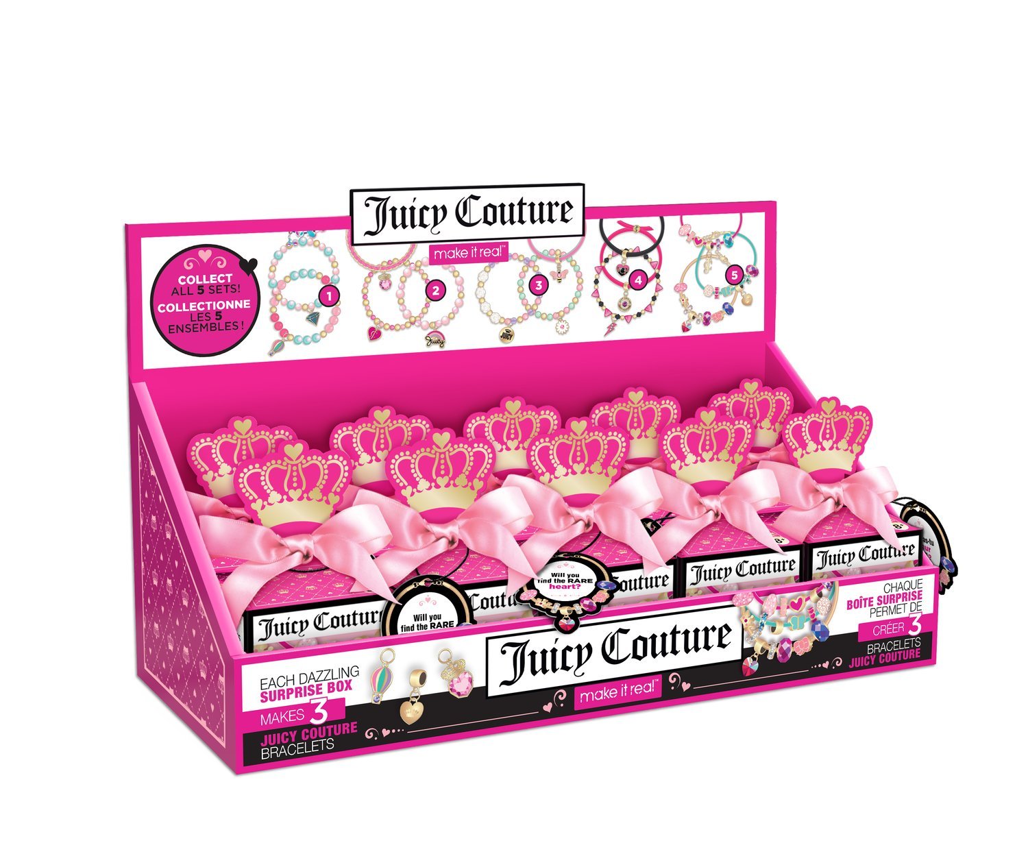 Gør det til ægte Juicy Couture Blændende overraskelsesæske DIY smykkesæt