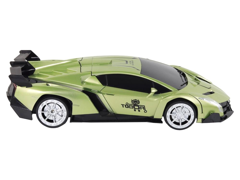 Green Gesture Control Car-Robot 1:10 R/C Transformation