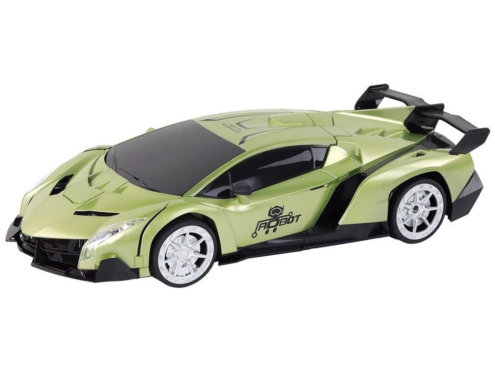 Green Gesture Control Car-Robot 1:10 R/C Transformation