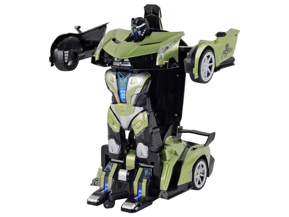 Green Gesture Control Car-Robot 1:10 R/C Transformation