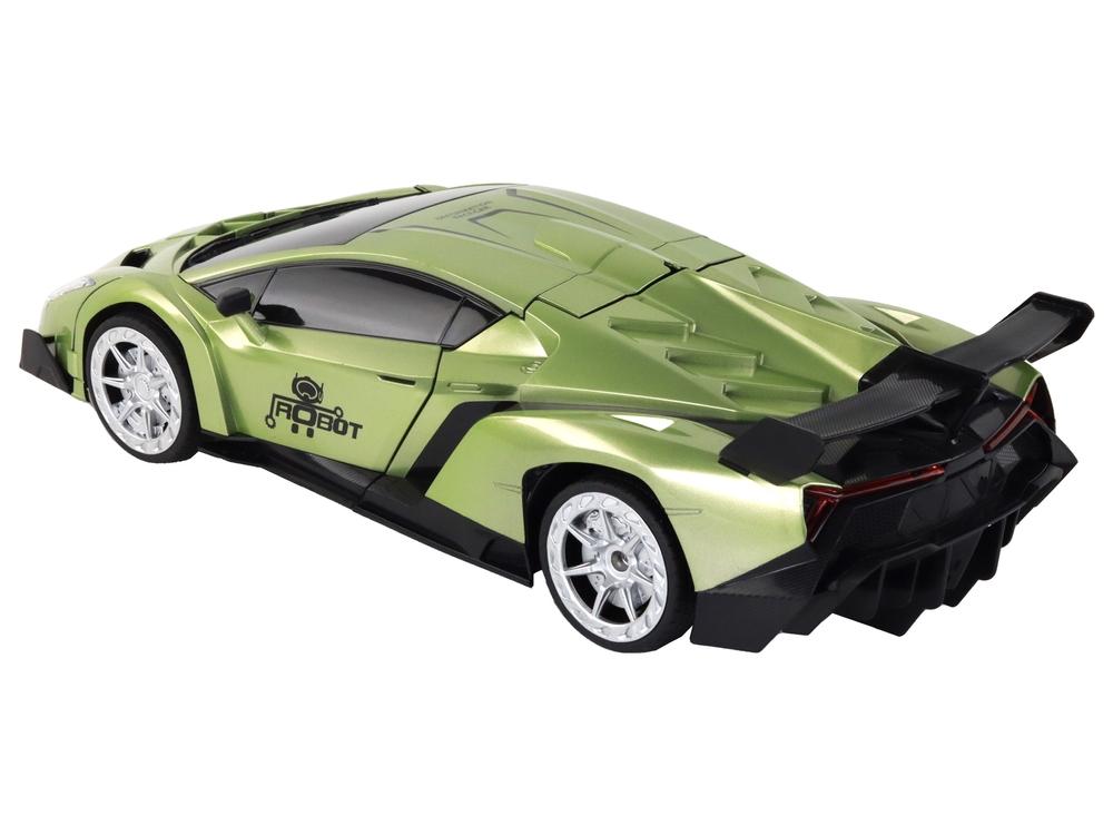 Green Gesture Control Car-Robot 1:10 R/C Transformation