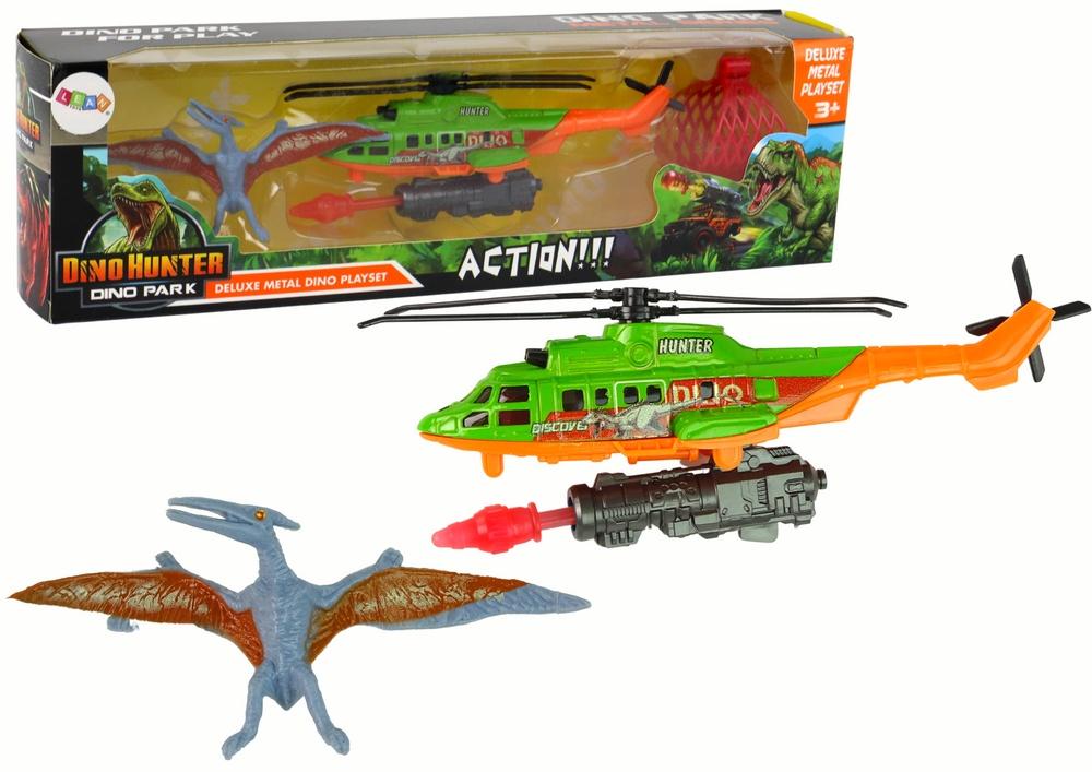 Green Helicopter Dino Transport - Eventyr venter!