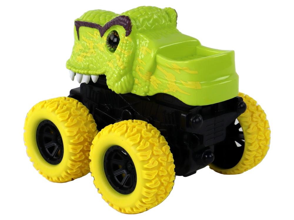 Grøn T-Rex Friction Drive: Realistisk Dinosaur Adventure Toy