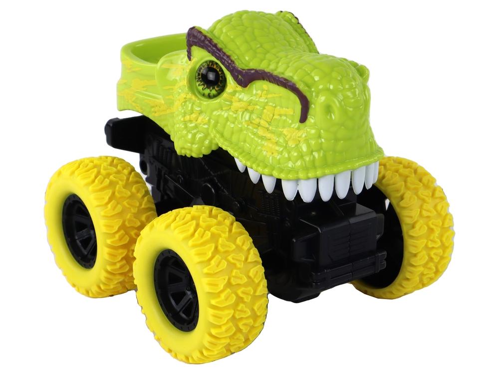 Grøn T-Rex Friction Drive: Realistisk Dinosaur Adventure Toy