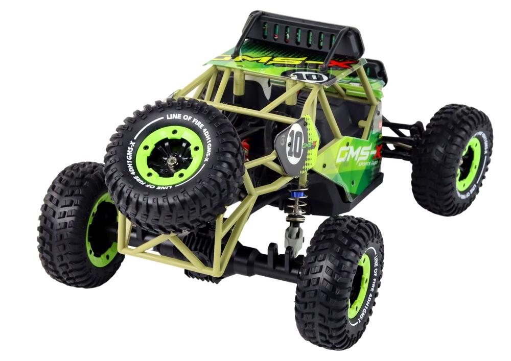 Grön 4x4 RC Car: Extreme Off-Road Adventure Toy