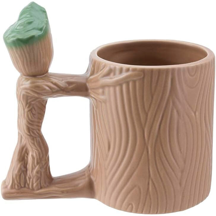 Groot 3D-mugg, 300 ml kapacitet, Marvel Guardians of the Galaxy