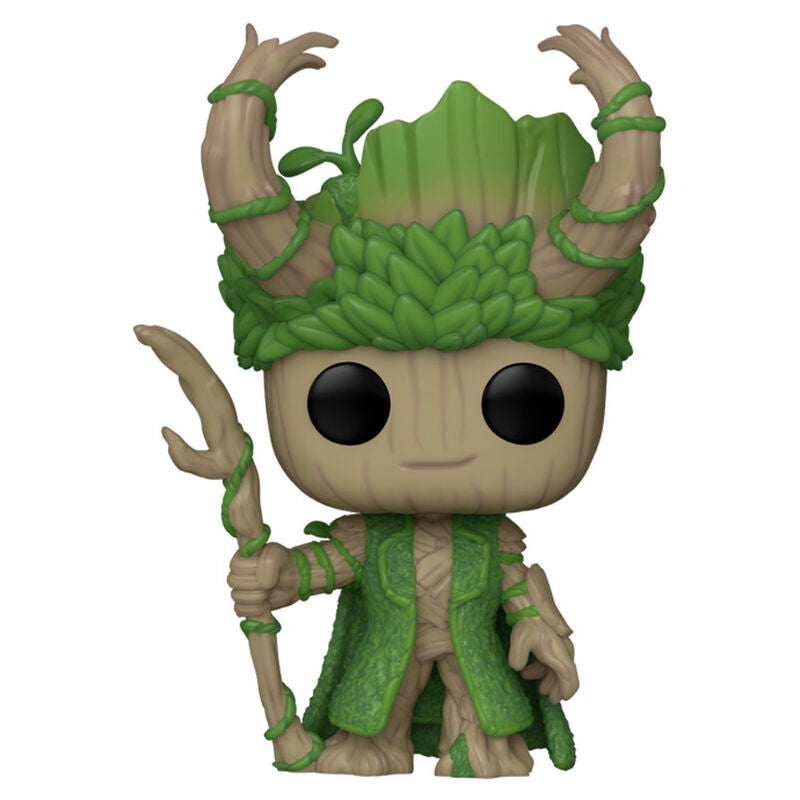 Groot som Loki-figur - Marvel-samlarobjekt, 6-tumsstorlek