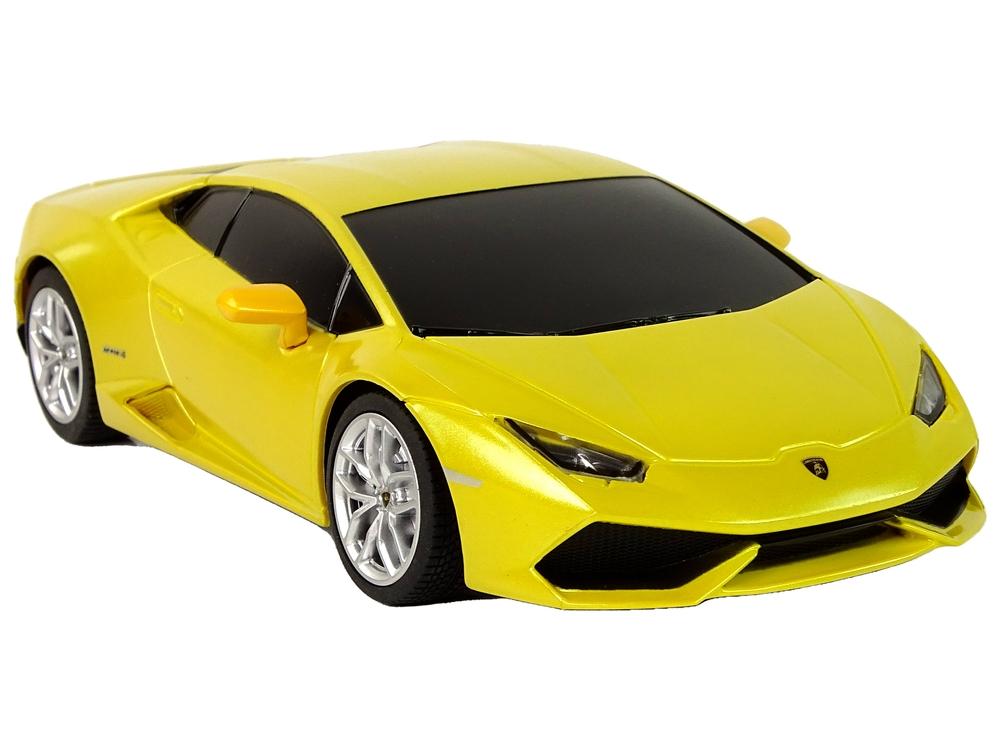 Gul Lamborghini Huracan R/C 1:24 - Realistiskt, hållbart roligt