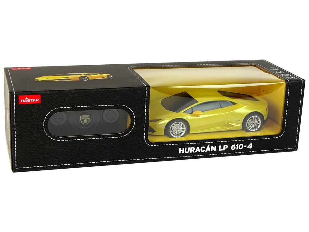 Gul Lamborghini Huracan R/C 1:24 - Realistiskt, hållbart roligt