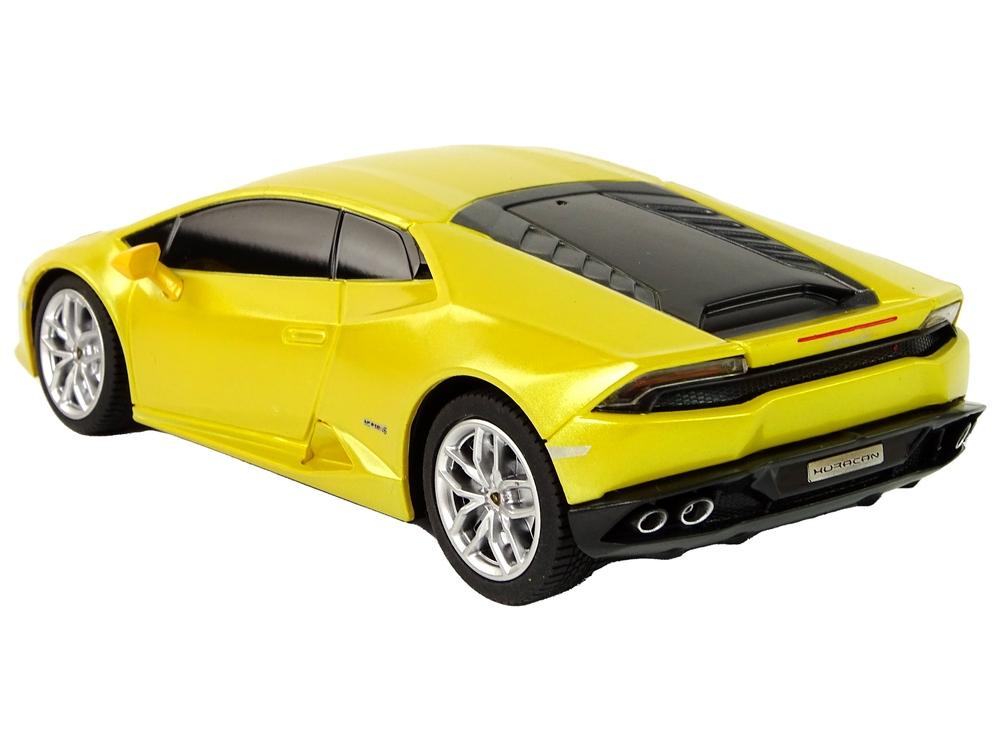 Gul Lamborghini Huracan R/C 1:24 - Realistiskt, hållbart roligt