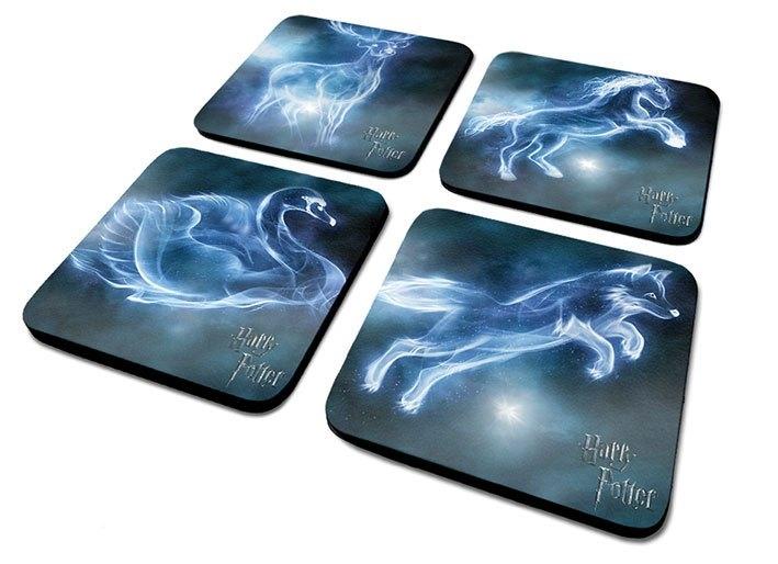 Harry Potter Coaster 4-pak Patronus