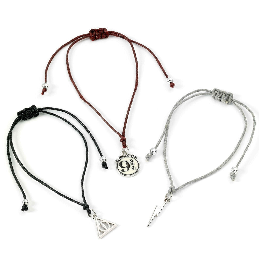 Harry Potter Deathly Hallows vänskapsset - 3 armband
