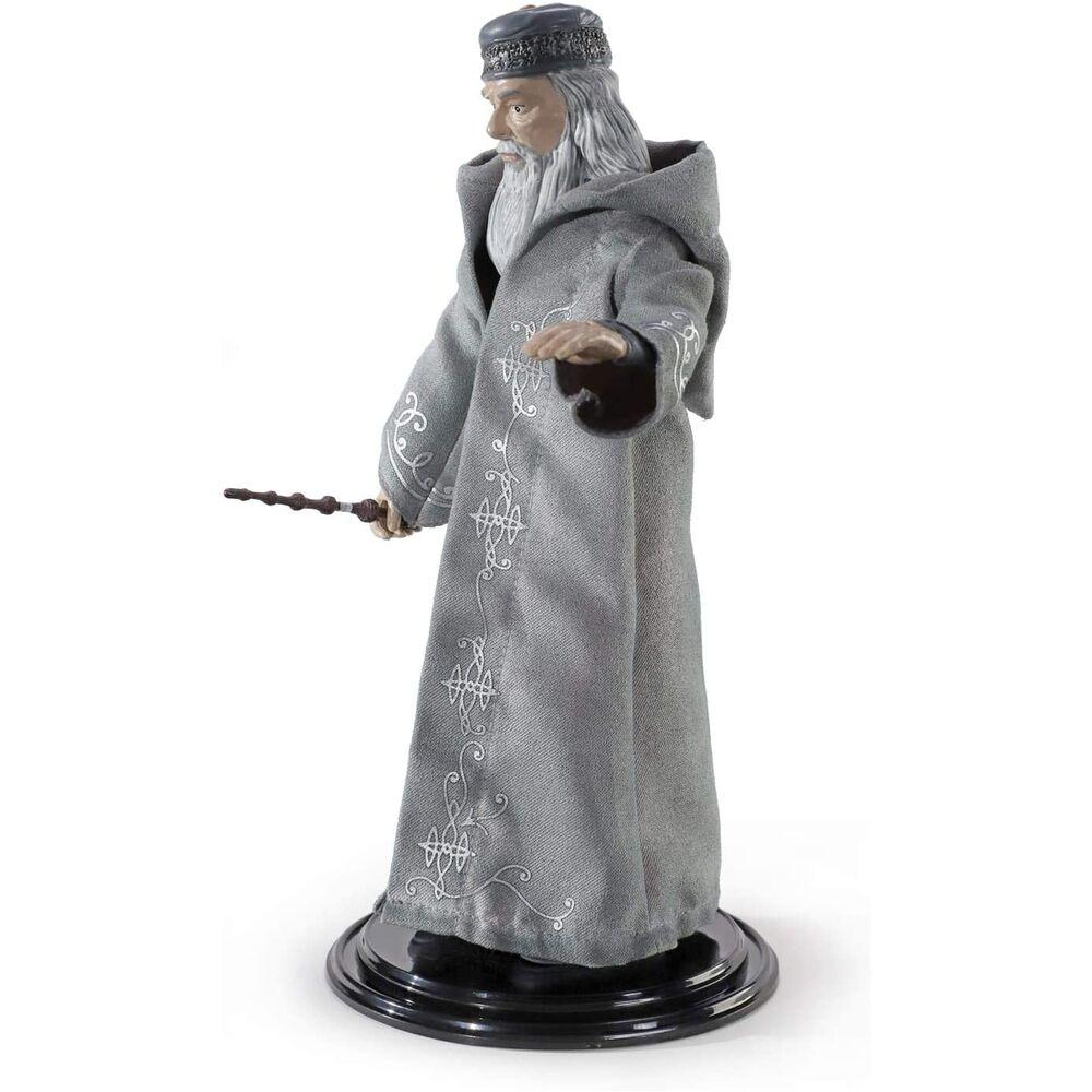 Harry Potter Dumbledore med tryllestav Bendyfigs formbar figur 19cm